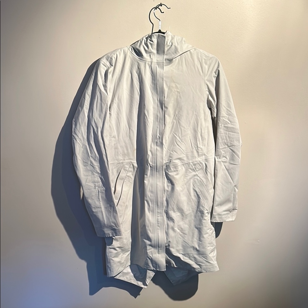 White Hooded Jacket